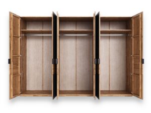 miniaturka Elegancka drewniana szafa K60EF4E