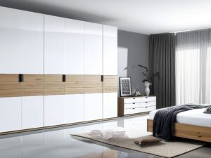 miniaturka Drewniana szafa z litego drewna K60EF1E