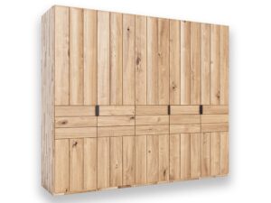 miniaturka Klasyczna szafa z litego drewna K50EF5E