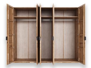 miniaturka Klasyczna szafa z litego drewna K50EF5E