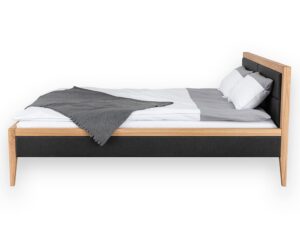 miniaturka Łóżko dębowe do wygodnej sypialni Faterara