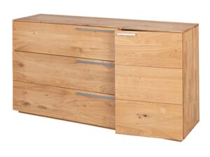 miniaturka Komoda drewniana z litego drewna Arella 3L1T