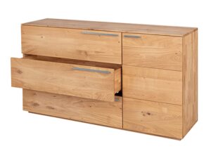 miniaturka Komoda drewniana z litego drewna Arella 3L1T