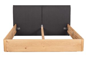 miniaturka Wysokiej jakości łóżko dębowe do sypialni Lelina A DĄB