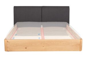 miniaturka Wysokiej jakości łóżko dębowe do sypialni Lelina A DĄB