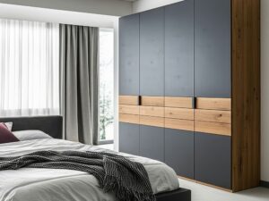 miniaturka Elegancka szafa z litego drewna K40EF4E