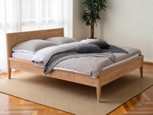miniaturka Łóżko dębowe do wygodnej sypialni Hatalik